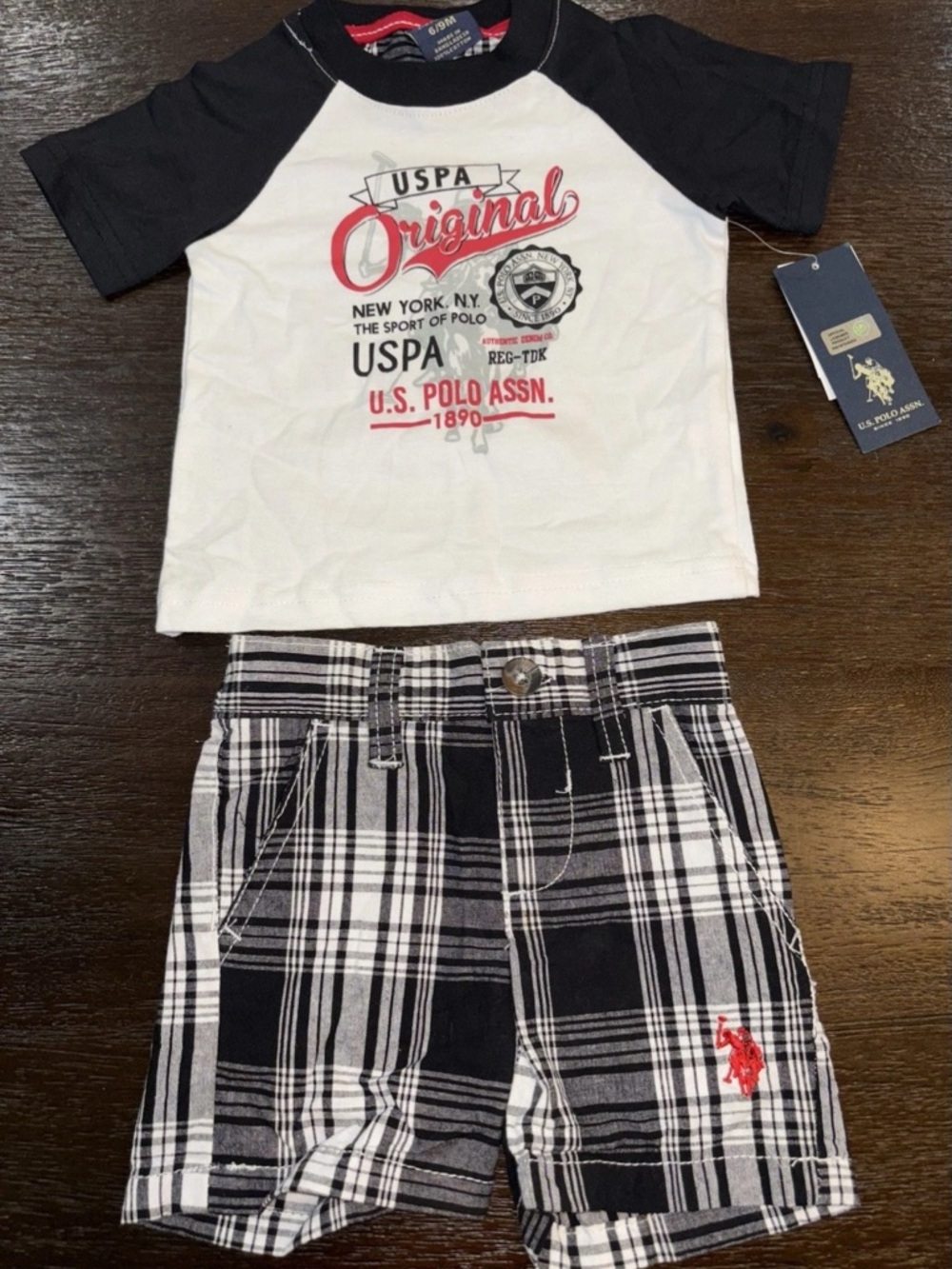 U.S. Polo Assn. Two-Piece Toddler Set